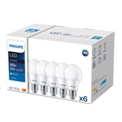 LEDbulb ND 8-60W A60 E27 827 6 