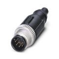  SAC-8P-M12MS B1+2 