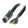  SAC-6P- 3,0-PVC/M12FSM PE 