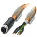  SAC-4P- 3,0-PUR/M12FSS PE SH 