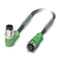  SAC-4P-M12MR/2,0-PUR/M12FS 
