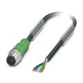  SAC-5P-M12MS/ 1,0-PUR 