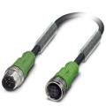  SAC-4P-M12MS/ 0,3-PUR/M12FS 