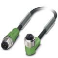  SAC-4P-M12MS/ 0,3-PUR/M12FR 