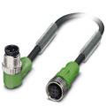  SAC-4P-M12MR/0,3-PUR/M12FS 
