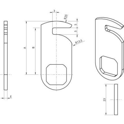  RONIS 66525 came plate � croch 