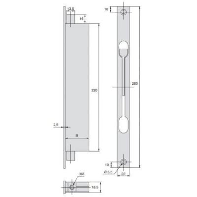  STREMLER 1223.41.0 serrure 2 p 