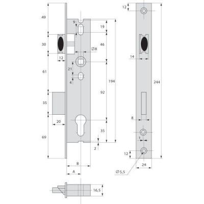  STREMLER ASSA ABLOY 2260.36.0 