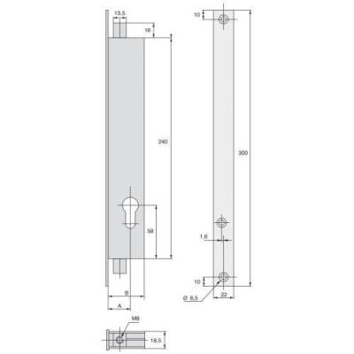  STREMLER 2271.36.0 serrure � l 