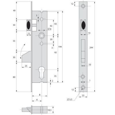  STREMLER ASSA ABLOY 2360.39.0 