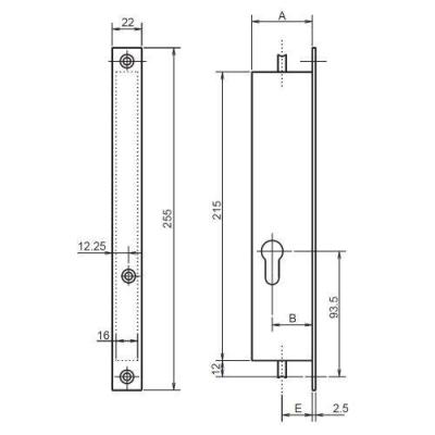  METALUX F130393000 serrure � e 