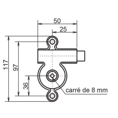  METALUX F661702000 serrure mon 