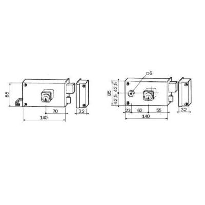  BRICARD 350110 serrure monopoi 