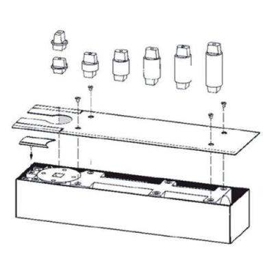  DORMAKABA 45200421 axe carr� l 