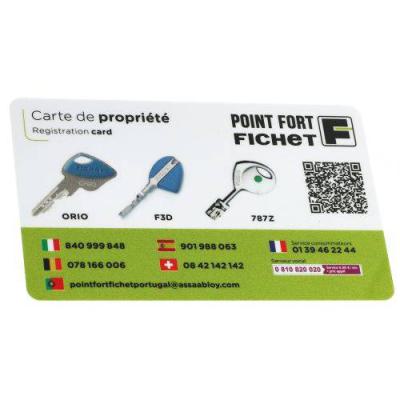  FICHET 70651120 jeu de cylindr 