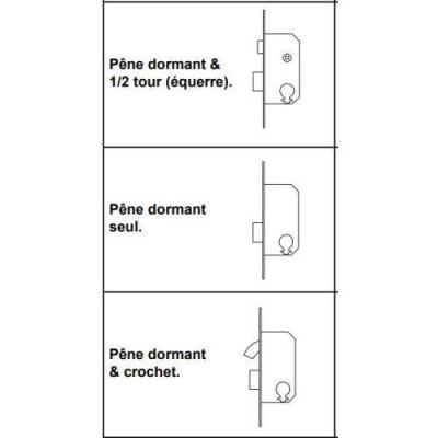  FICHET 75700270 serrure mortai 