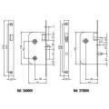  JPM 260000-02-1J serrure � lar 