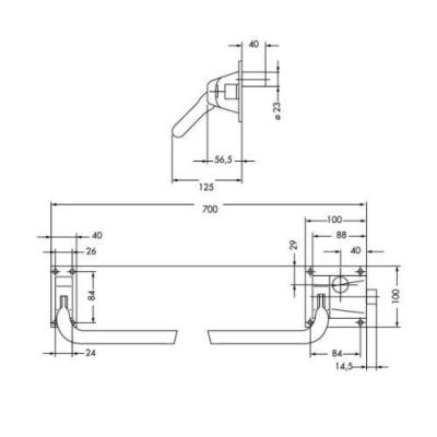  JPM 271000-01-2B antipanique S 