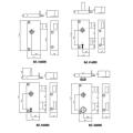  JPM 416000-01-2Y serrure monop 