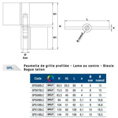  FAURE ET FILS GPS12BLC paumell 