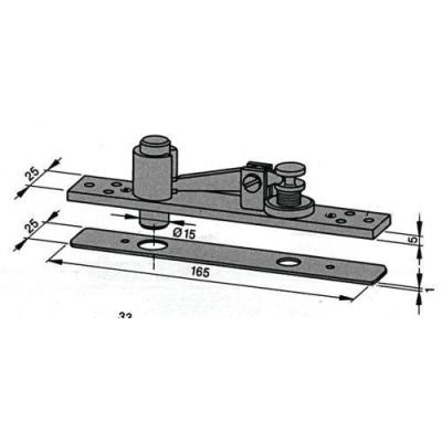 DORMA 46300003 pivot du haut 8 