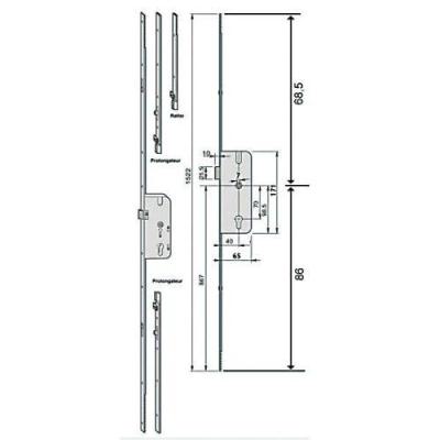  FERCO G-46521-00-0-1 serrure � 