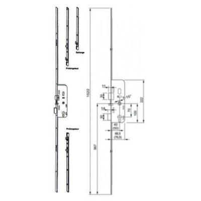  FERCO G-46522-00-0-1 serrure � 