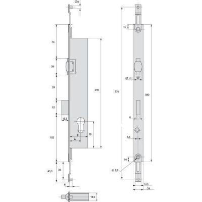  STREMLER 2274.45.TI24 serrure 