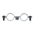  FISCHER 18958 Collier double C 
