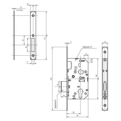  VACHETTE 22762000 Coffre provi 
