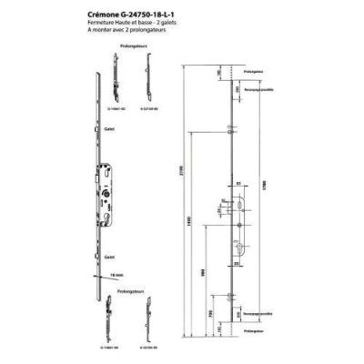  FERCO G-24750-18-L-1 cr�mone b 