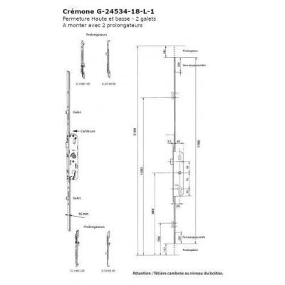 FERCO G-24534-18-L-1 cr�mone b 