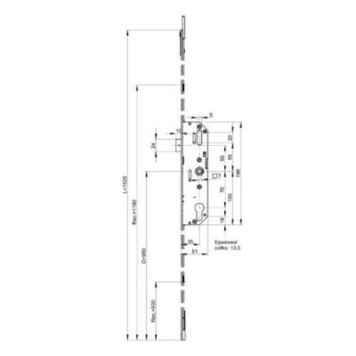  FERCO G-24753-45-L-1 cr�mone � 