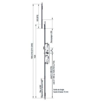  FERCO G-24484-45-L-1 cr�mone � 