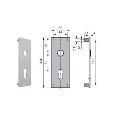  WSS 16570000114 Plaque de prop 