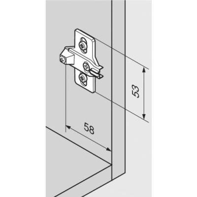 BLUM EMB194611 embase crucifor 