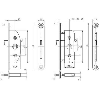  MAP MAP-220 loquet batteuse � 