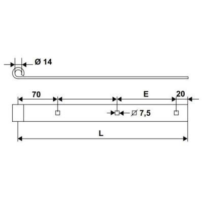  TORBEL 114J404 Penture droite 