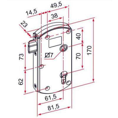  TIRARD GB592001 serrure MODULO 
