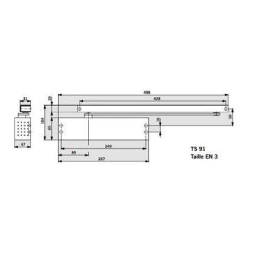  DORMA 41020101 ferme porte TS 