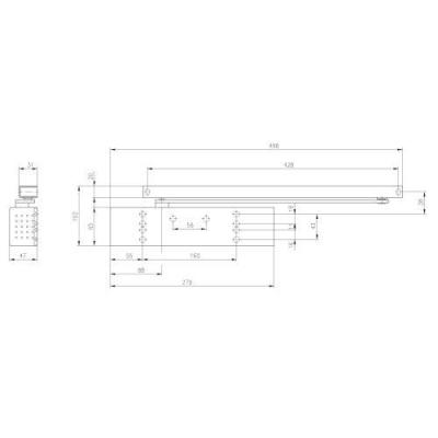  DORMA 42020101 ferme-porte TS 