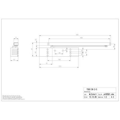  DORMA 43080001 ferme-porte TS 