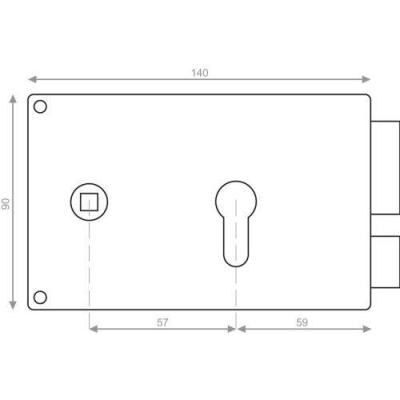  HERACLES86911 serrure profil e 