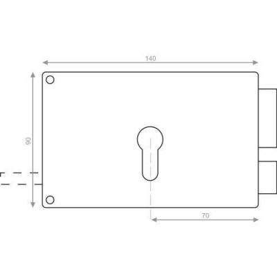  HERACLES 86910 serrure profil 