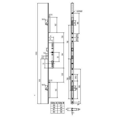  HERACLES MX-F700-45-0 serrure 