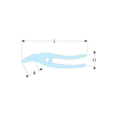  FACOM 883B Cisaille chantourne 
