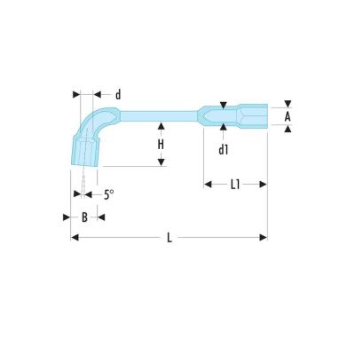  FACOM 76.10 cl� � pipe d�bouch 