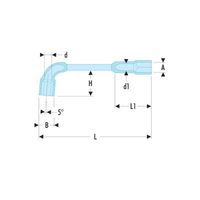  FACOM 76.11 cl� � pipe d�bouch 