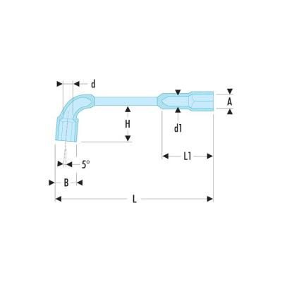  FACOM 75.20 cl� � pipe d�bouch 