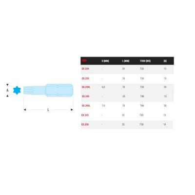  FACOM EX.220 Embout 5/16'' T20 